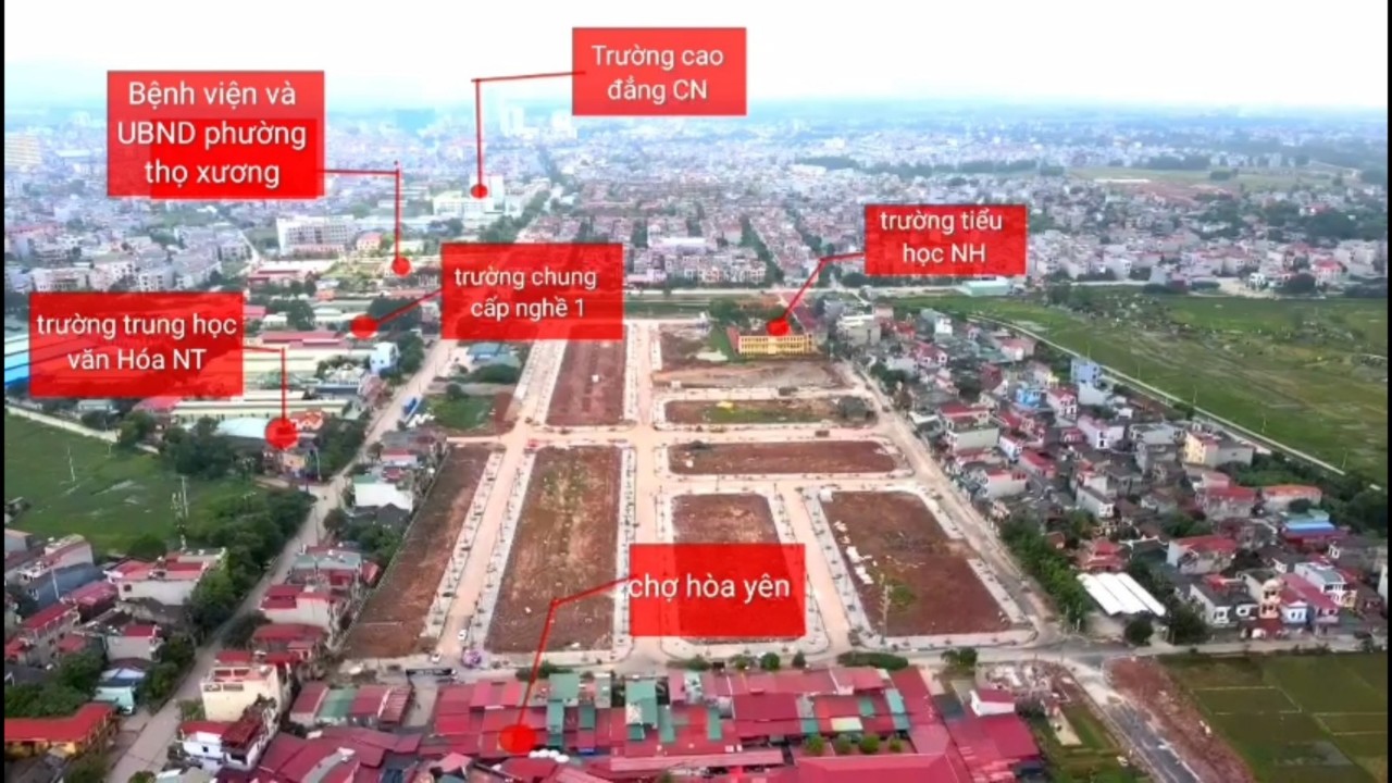 Tiến độ Dự án Nam Hồng New City - Khu Đô Thị Mới Phường Thọ Xương TP Bắc Giang