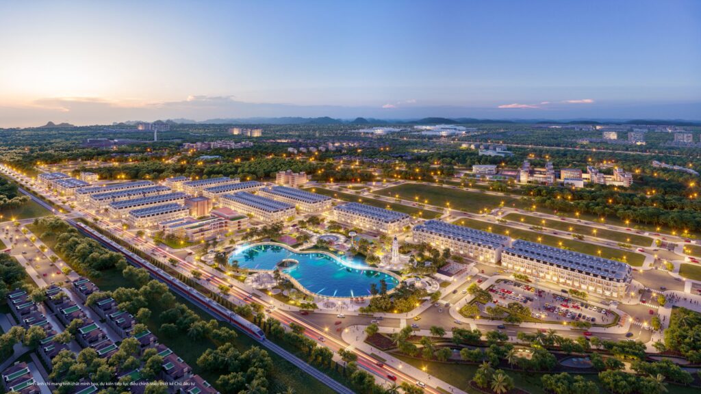Phối cảnh dự án Tấn Đức Central Park Phổ Yên – Thái Nguyên
