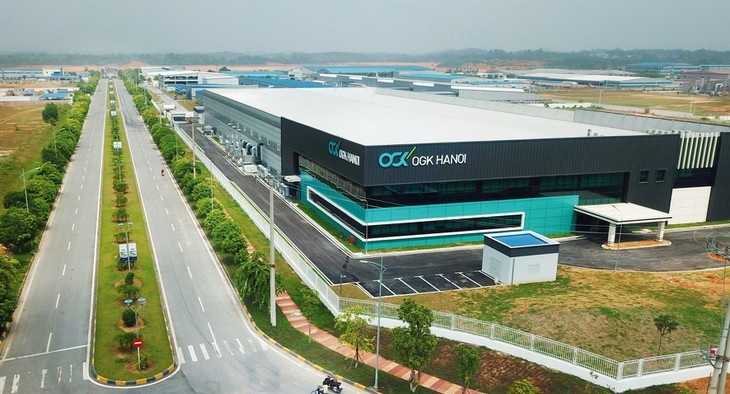 Một khu công nghiệp mới phát triển thu hút nhiều doanh nghiệp tại Phú Thọ.